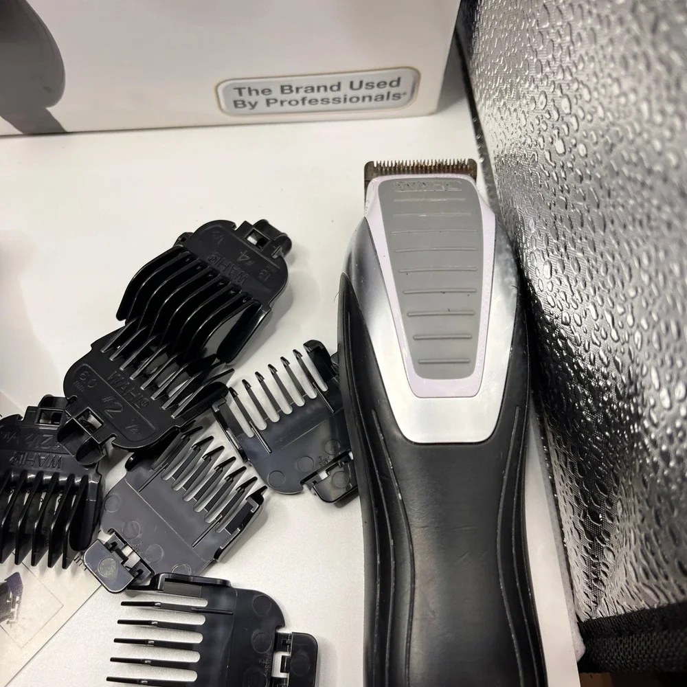 Wahl Deluxe Chrome Pro Corded Hair Clipper Kit *USED - Picture 3 of 13